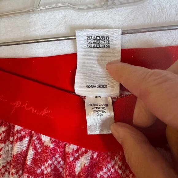 Victoria's Secret PINK Thermal Pajama Set, Long Sleeve Shirt & Pants XS #1422 - Picture 10 of 11